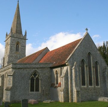 St Edmund, Tendring tile